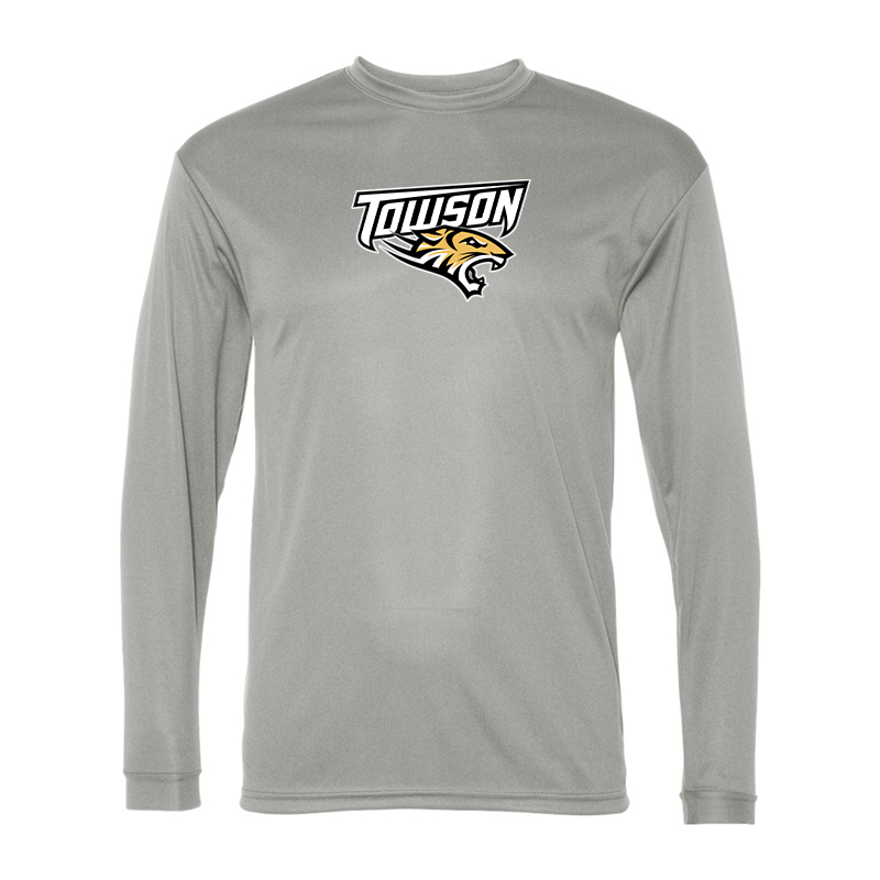 Men's Towson Tigers Performance Long Sleeve T-Shirt