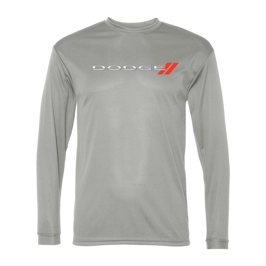 Men's  Dodge Car  Polyester Long Sleeve T-Shirt