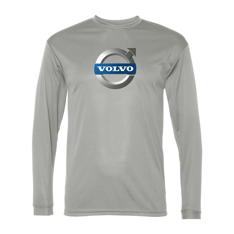 Men's Volvo car Polyester Long Sleeve T-Shirt