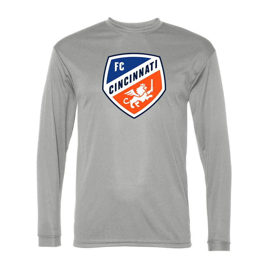 Men's  FC Cincinnati Polyester Long Sleeve T-Shirt