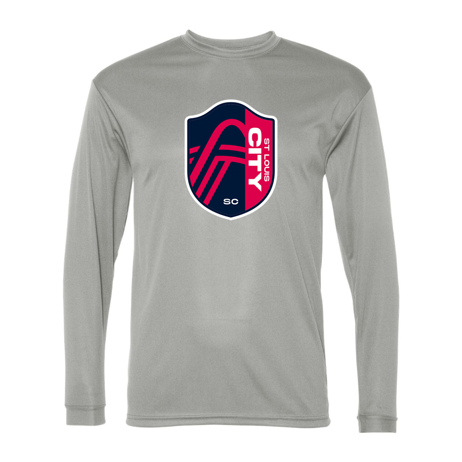 Men's St. Louis City Soccer Performance Long Sleeve T-Shirt