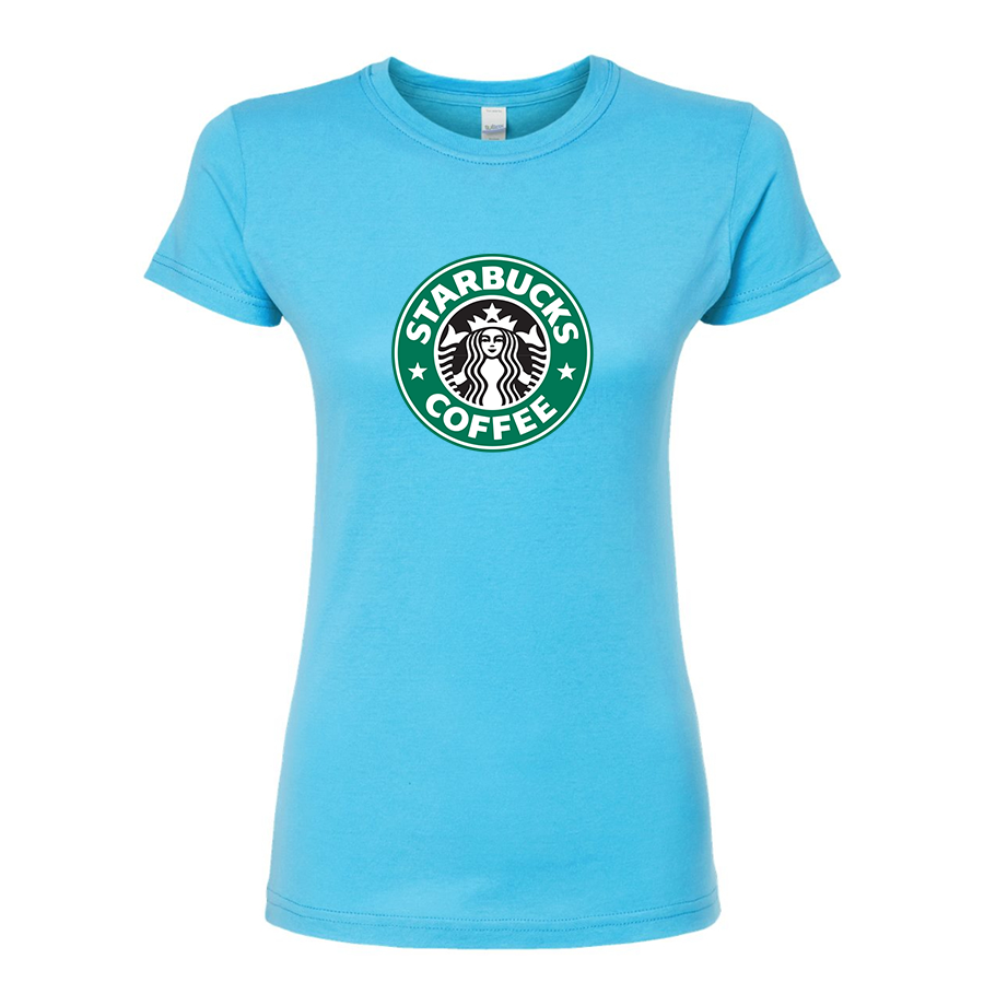 Women’s Starbucks Coffee Round Neck T-Shirt