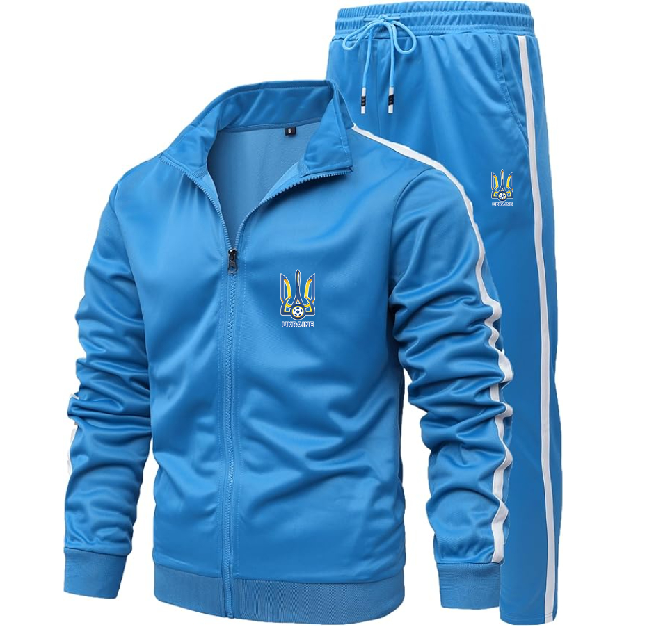 Men's Ukraine National Football Soccer Team  Dri-Fit TrackSuit