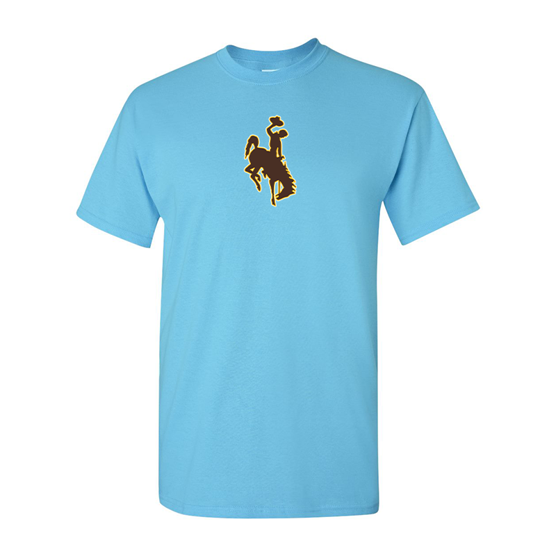 Men's  Wyoming Cowboys Gildan Heavy Cotton T-Shirt