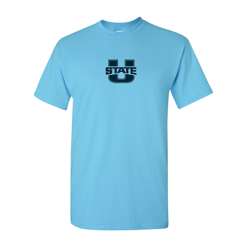 Men's Utah State Aggies Gildan Heavy Cotton T-Shirt