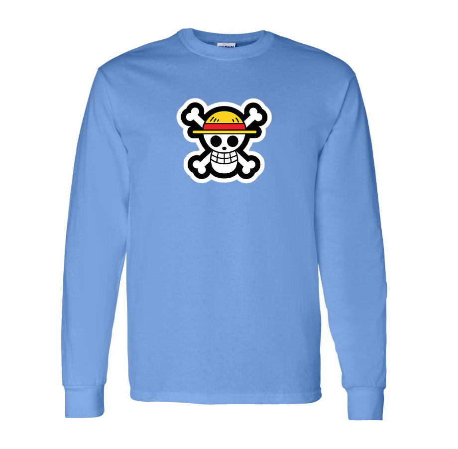 Youth's Straw Hat  Long Sleeve T-Shirt