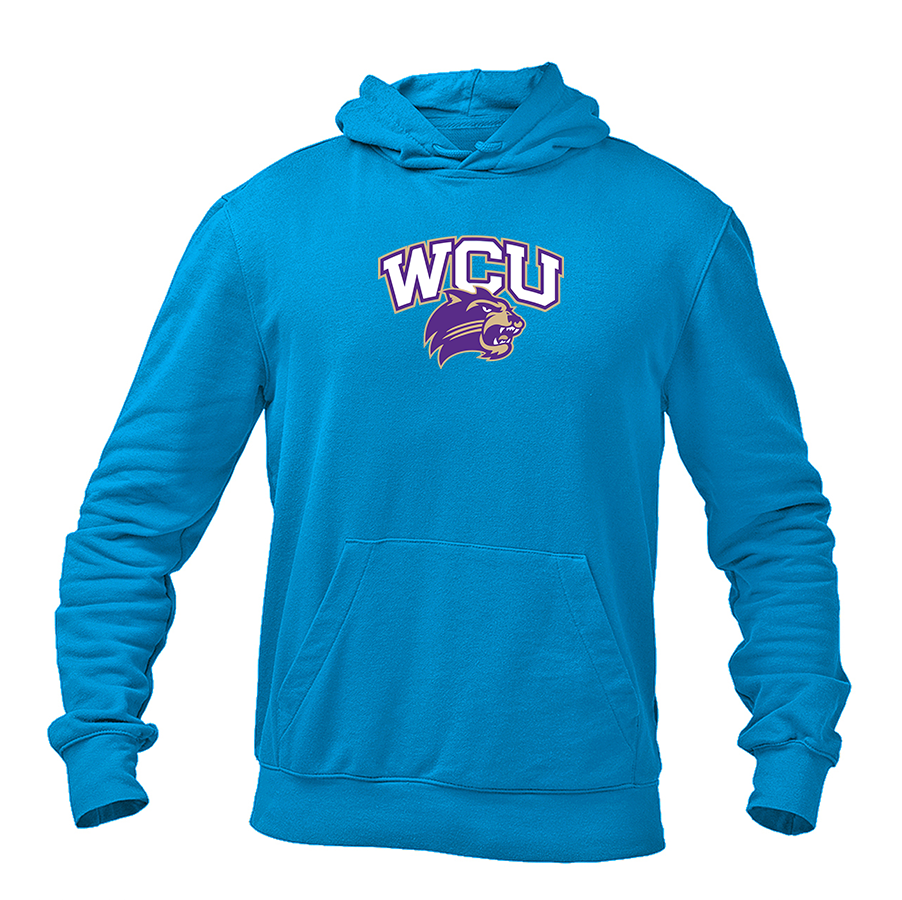 Men's Western Carolina Catamounts Gildan  Heavy Blend Hooded Sweatshirt