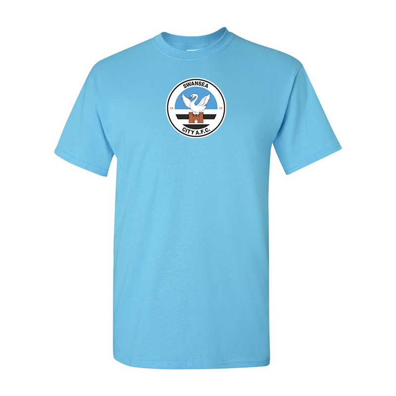 Men's Swansea City Soccer Gildan Heavy Cotton T-Shirt