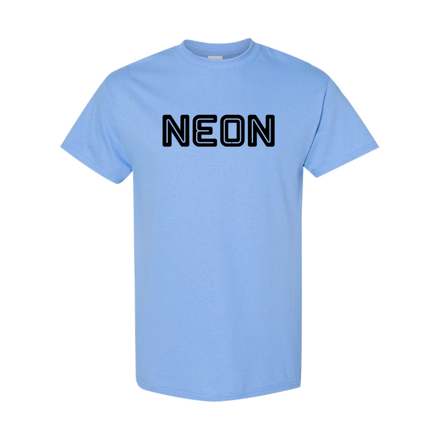Men's  Neon Logo Cotton T-Shirt