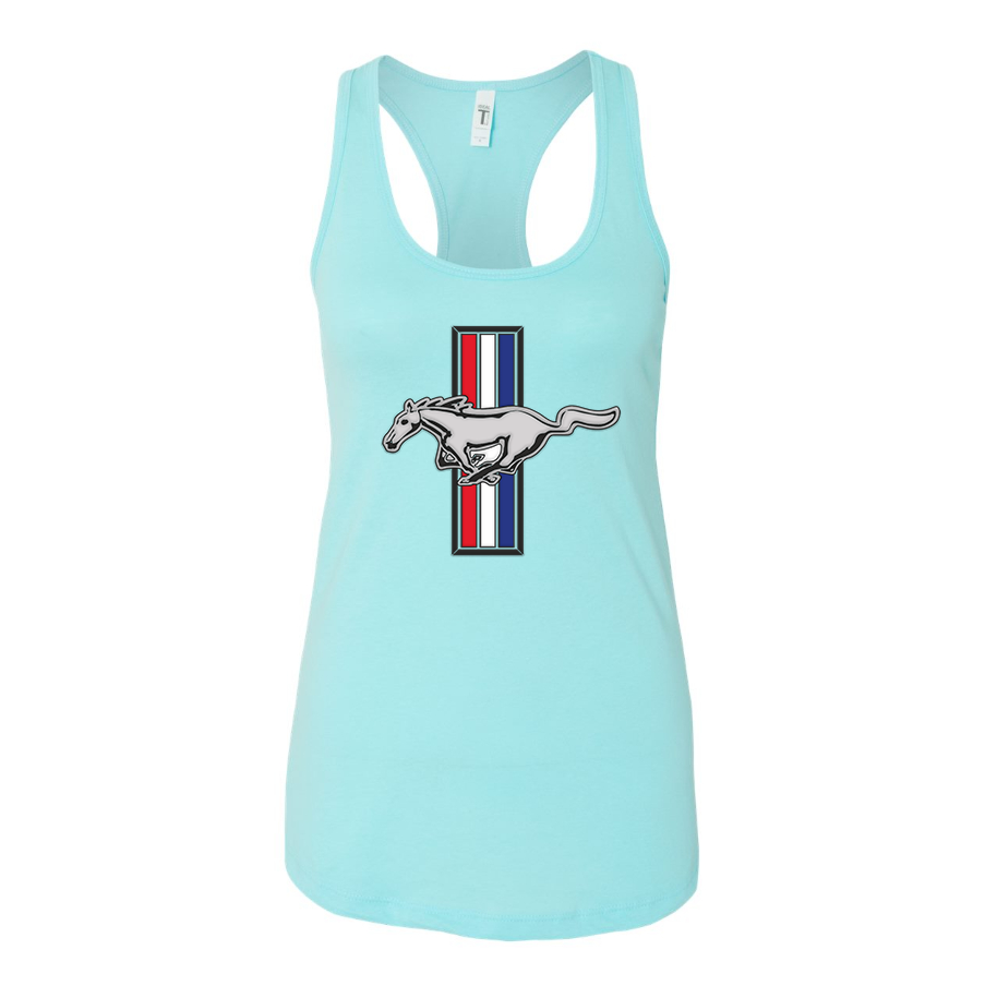 Women' Mustang  Racerback Tank Top