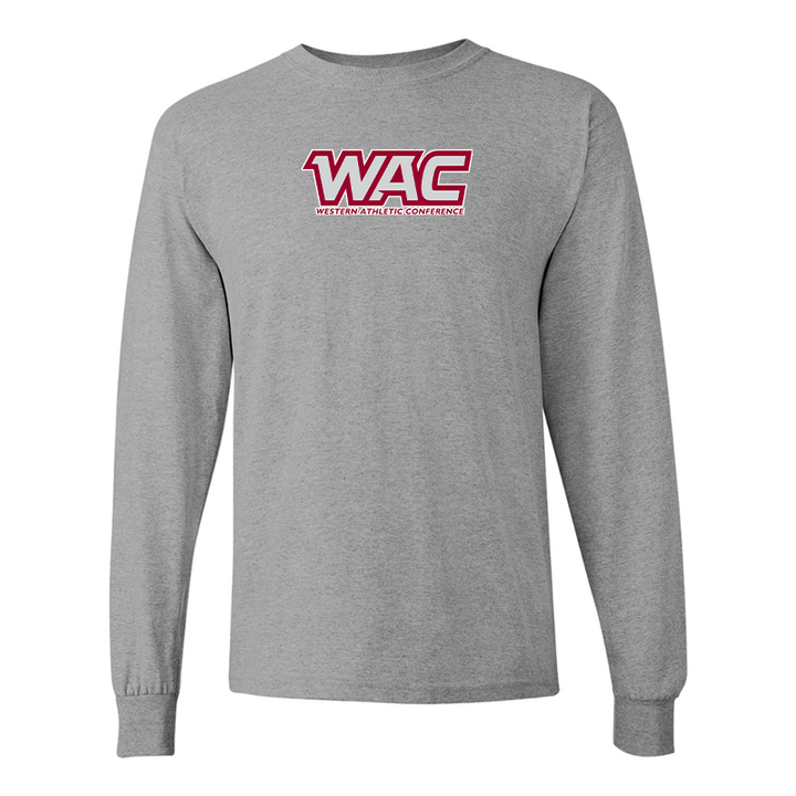 Men's Western Athletic Conference Gildan Heavy Cotton Long Sleeve T-Shirt