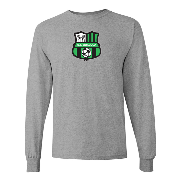 Men's U.S. Sassuolo Soccer Gildan Heavy Cotton Long Sleeve T-Shirt