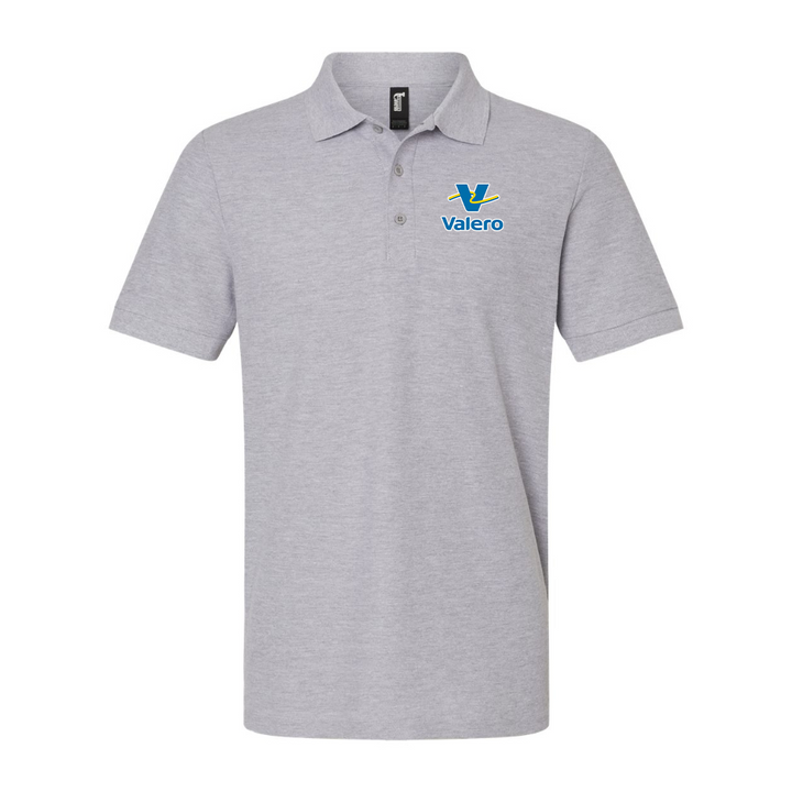Men's Valero Gas Station Gildan Hammer Pique Polo
