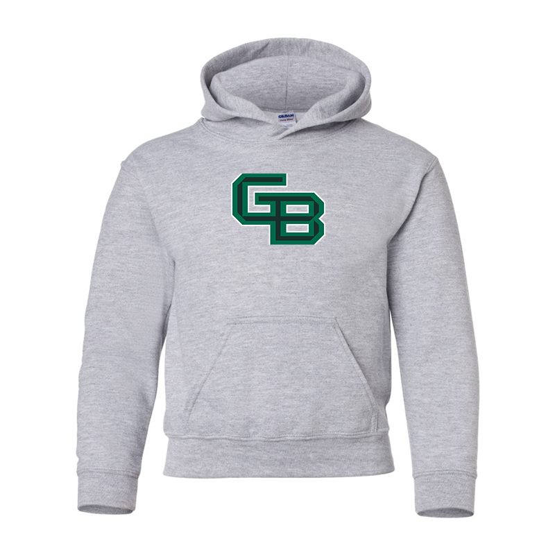 Youth Wisconsin Green Bay Phoenix Gildan Heavy Blend  Hooded Sweatshirt