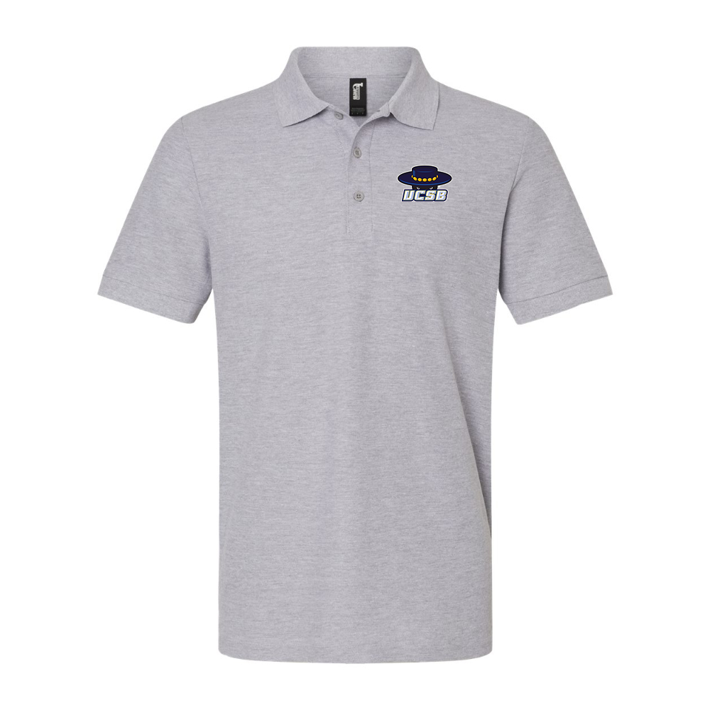 Men's UCSB Gauchos Gildan Hammer Pique Polo