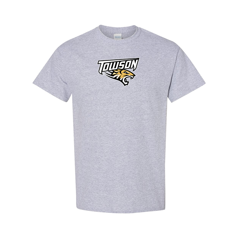 Men's Towson Tigers Gildan Heavy Cotton T-Shirt