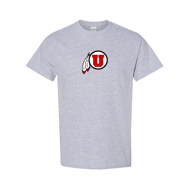 Men's  Utah Utes Gildan Heavy Cotton T-Shirt