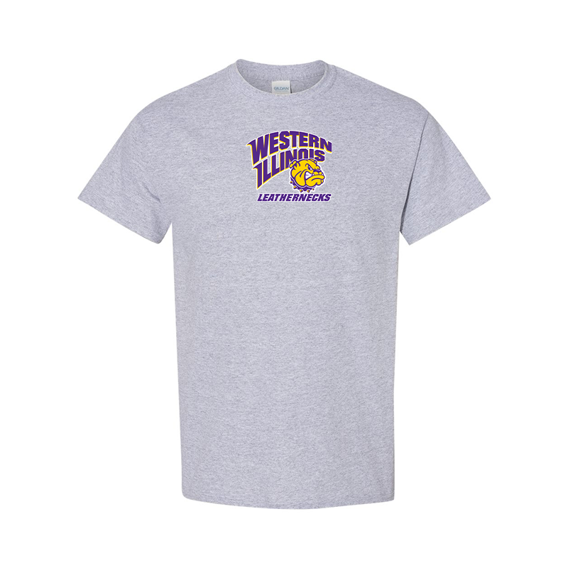 Men's Western Illinois Leathernecks Gildan Heavy Cotton T-Shirt