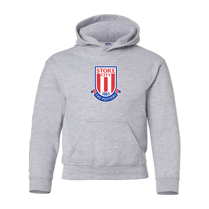 Youth Stoke City Soccer  Gildan Heavy Blend  Hooded Sweatshirt