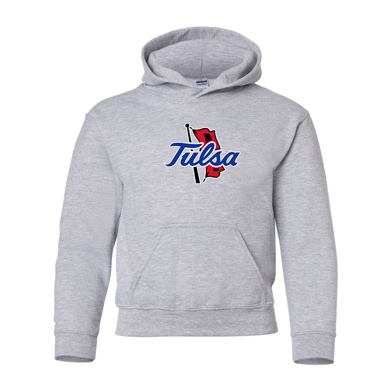 Youth Tulsa Golden Hurricane Gildan Heavy Blend  Hooded Sweatshirt