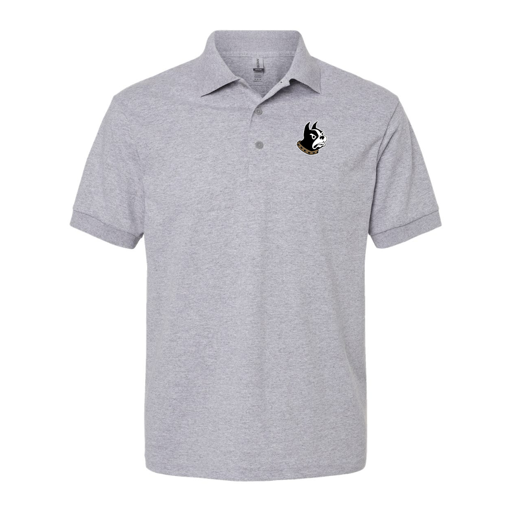 Men's Wofford Terriers  Gildan Dry Blend Jersey Polo
