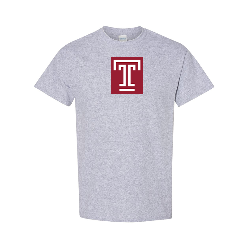 Men's Temple Owls Gildan Heavy Cotton T-Shirt