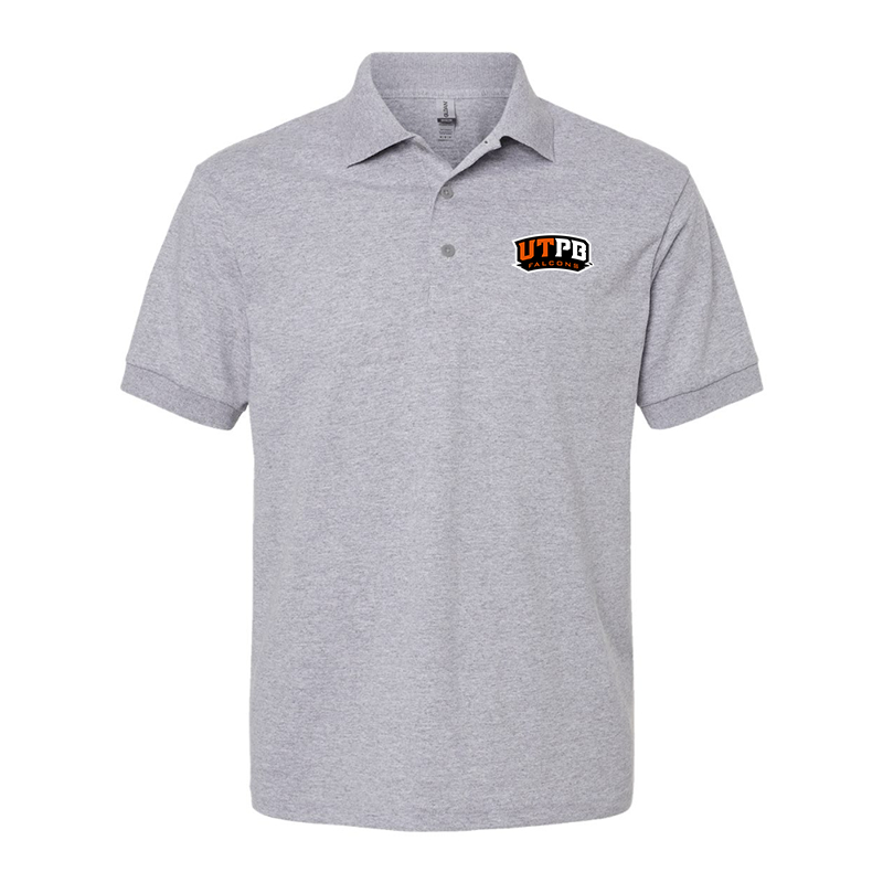 Men's UTPB Falcons Gildan Dry Blend Jersey Polo