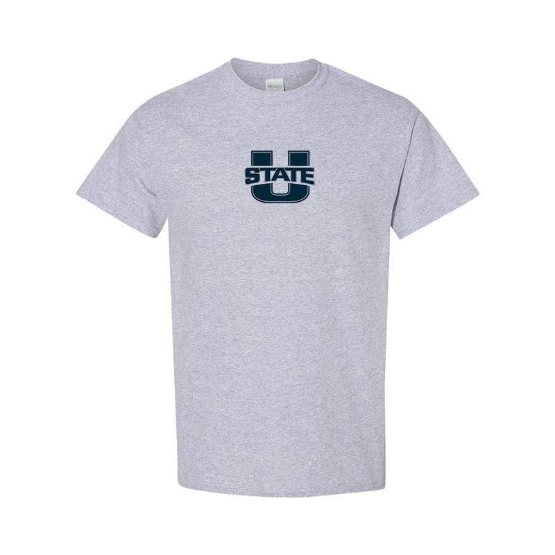 Men's Utah State Aggies Gildan Heavy Cotton T-Shirt