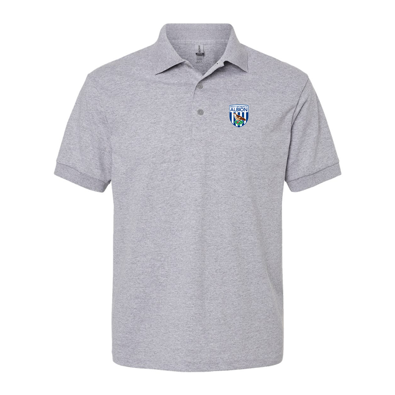 Youth West Bromwich Albion Soccer Gildan Dry Blend Jersey Polo