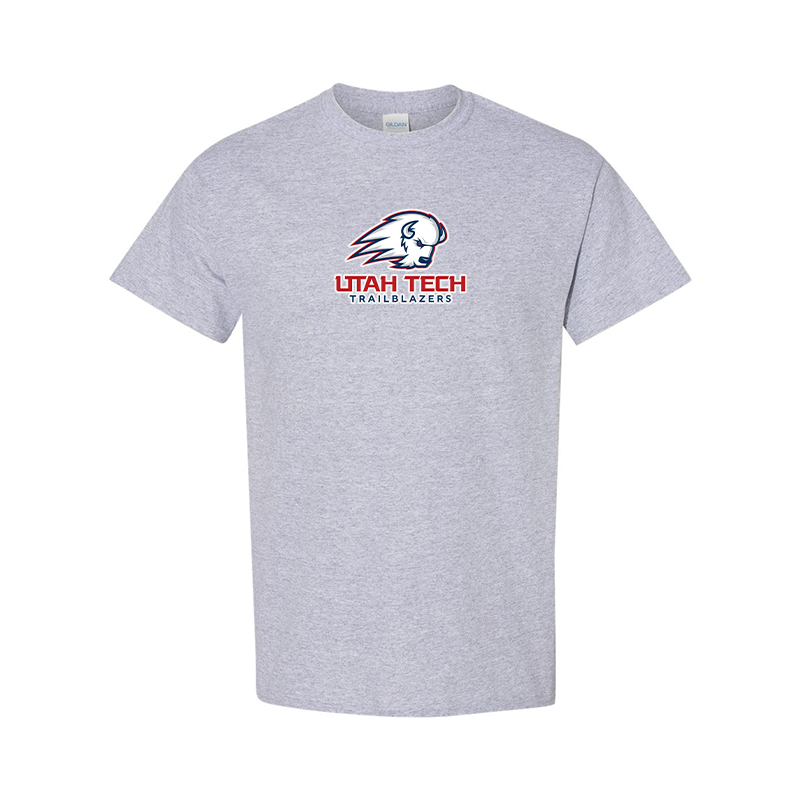 Men's Utah Tech Trailblazers  Gildan Heavy Cotton T-Shirt