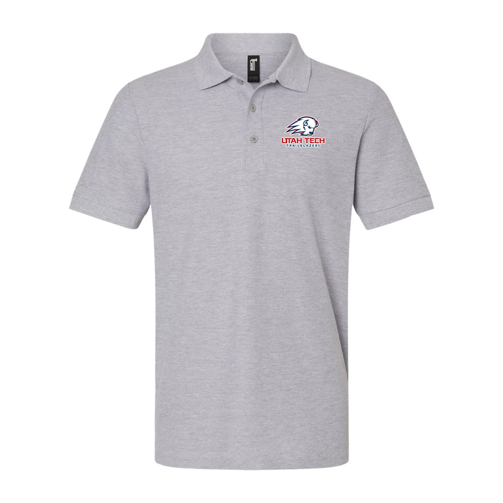 Men's  Utah Tech Trailblazers  Gildan Hammer Pique Polo
