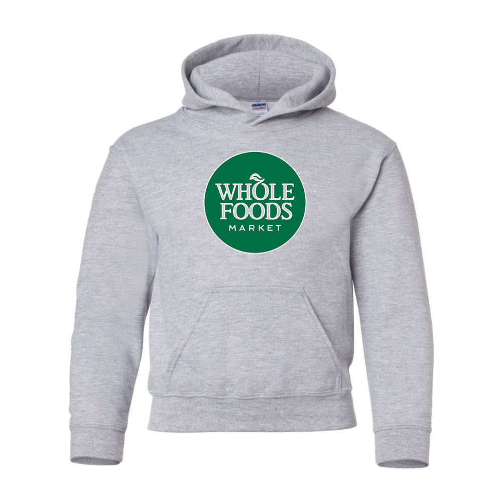 Youth Whole Foods Market Gildan Heavy Blend  Hooded Sweatshirt