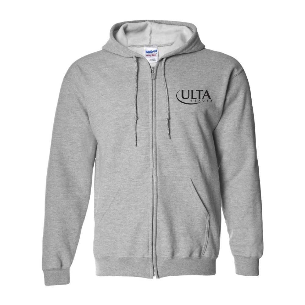 Men's Ulta Beauty  Gildan  Heavy Blend Full Zip Hooded Sweatshirt