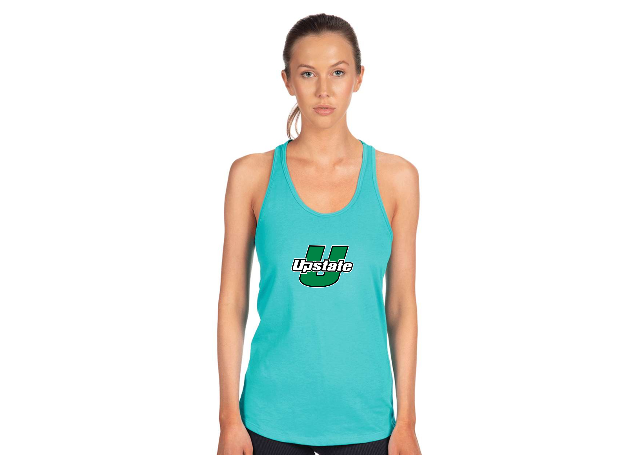 Women's USC Upstate Spartans Next Level Ideal Racerback Tank