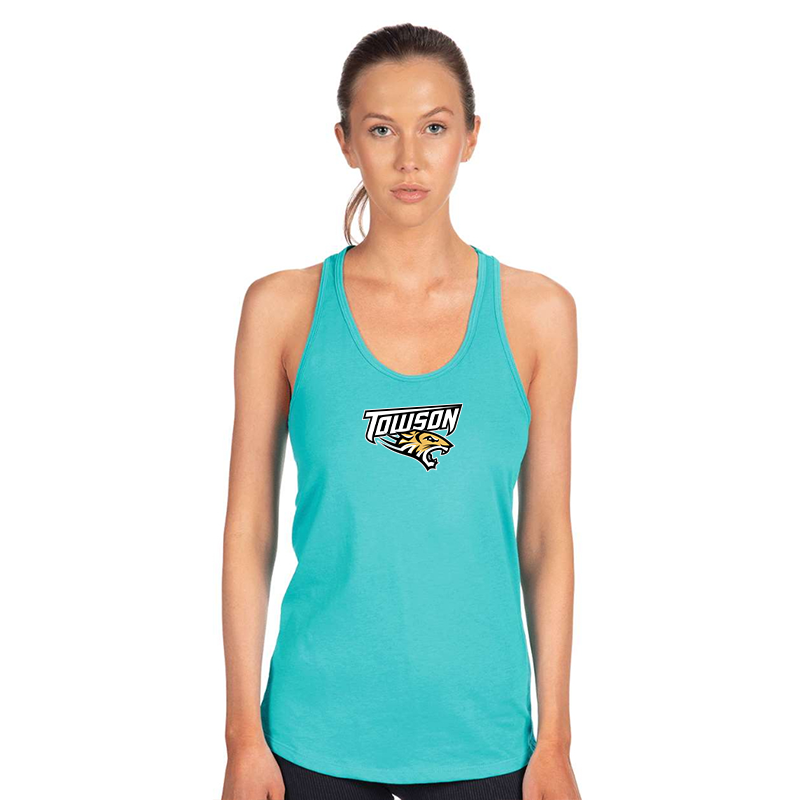 Women's Towson Tigers Next Level Ideal Racerback Tank