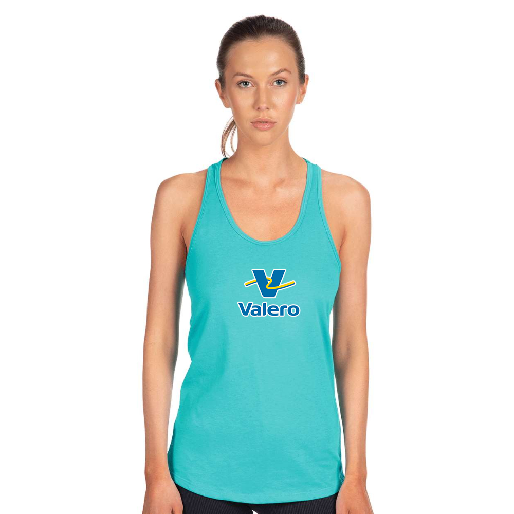 Women's Valero Gas Station Next Level Ideal Racerback Tank