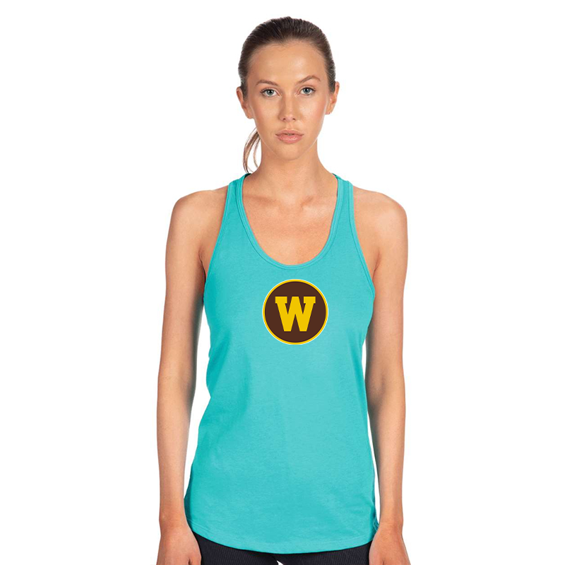 Women's   Western Michigan Broncos Next Level Ideal Racerback Tank