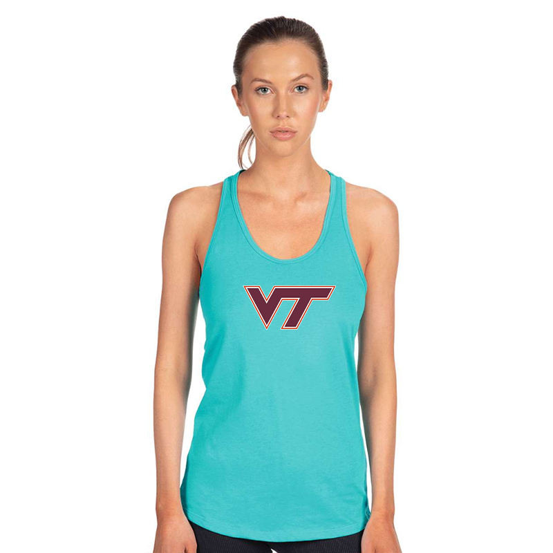 Women's Virginia Tech Hokies Next Level Ideal Racerback Tank