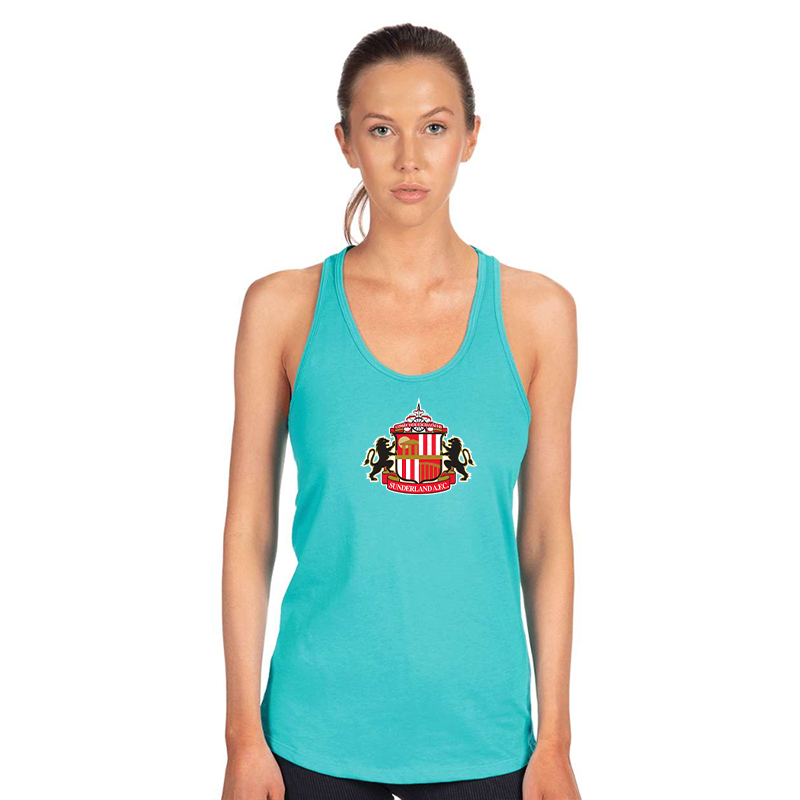 Women's Sunderland AFC Soccer Next Level Ideal Racerback Tank