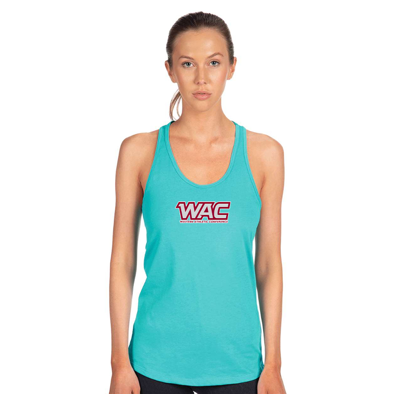 Women's Western Athletic Conference  Next Level Ideal Racerback Tank