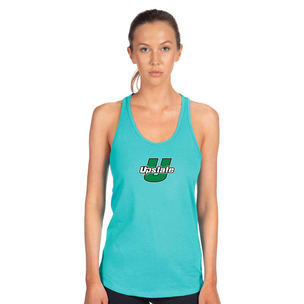 Women's  USC Upstate Spartans Next Level Ideal Racerback Tank