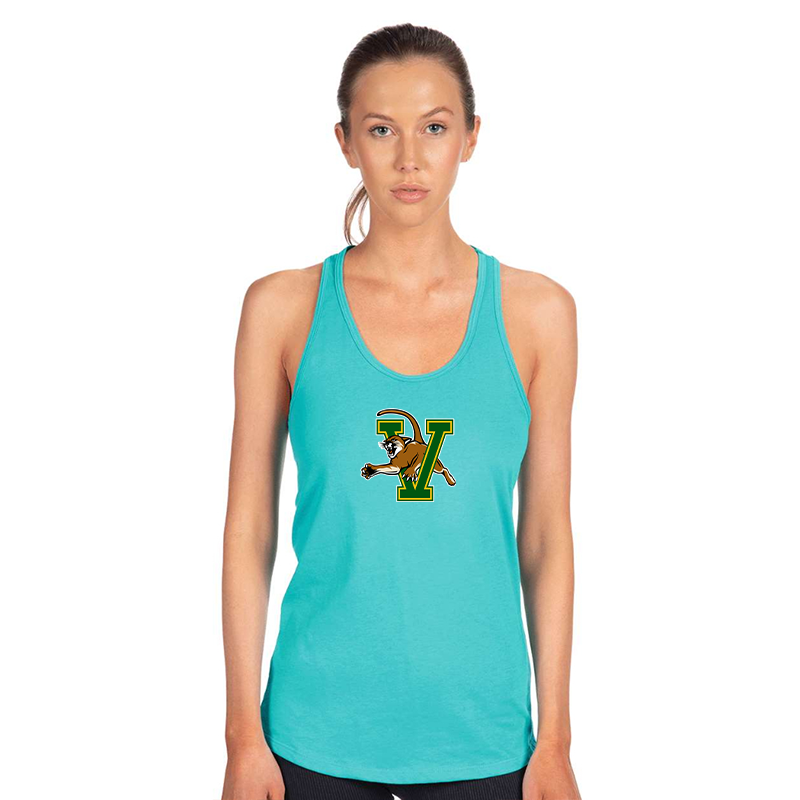 Women's Vermont Catamounts Next Level Ideal Racerback Tank