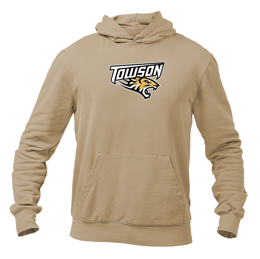 Men's Towson Tigers Gildan  Heavy Blend Hooded Sweatshirt