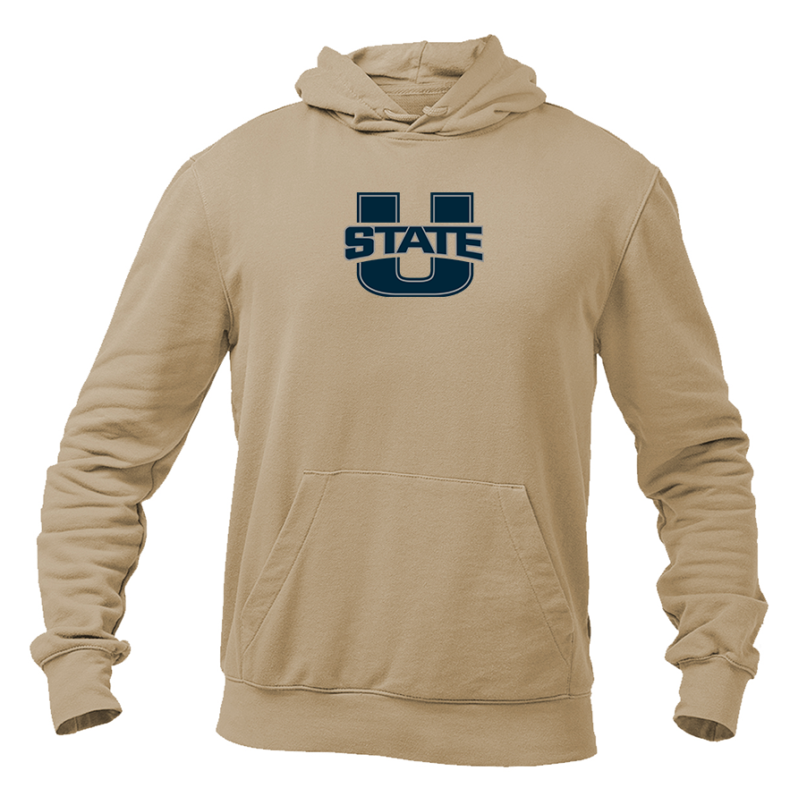 Men's Utah State Aggies   Softstyle Midweight Hooded Sweatshirt