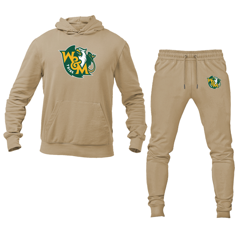 Men's William and Mary Tribe Hoodie Joggers Set