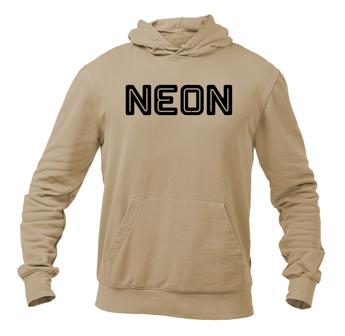 Men's Neon  Logo Pullover Hoodie