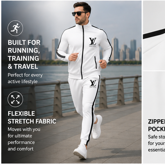 Men's Louis Vuitton Dri-Fit TrackSuit
