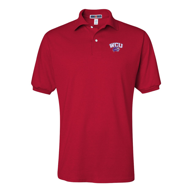 Men's Western Carolina Catamounts JERZEES  SpotShield polo