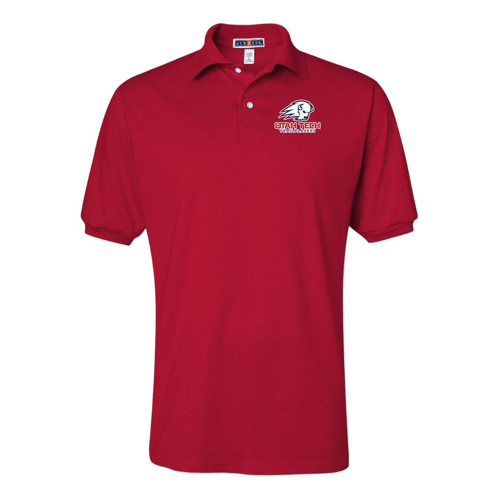 Men's Utah Tech Trailblazers JERZEES  SpotShield polo