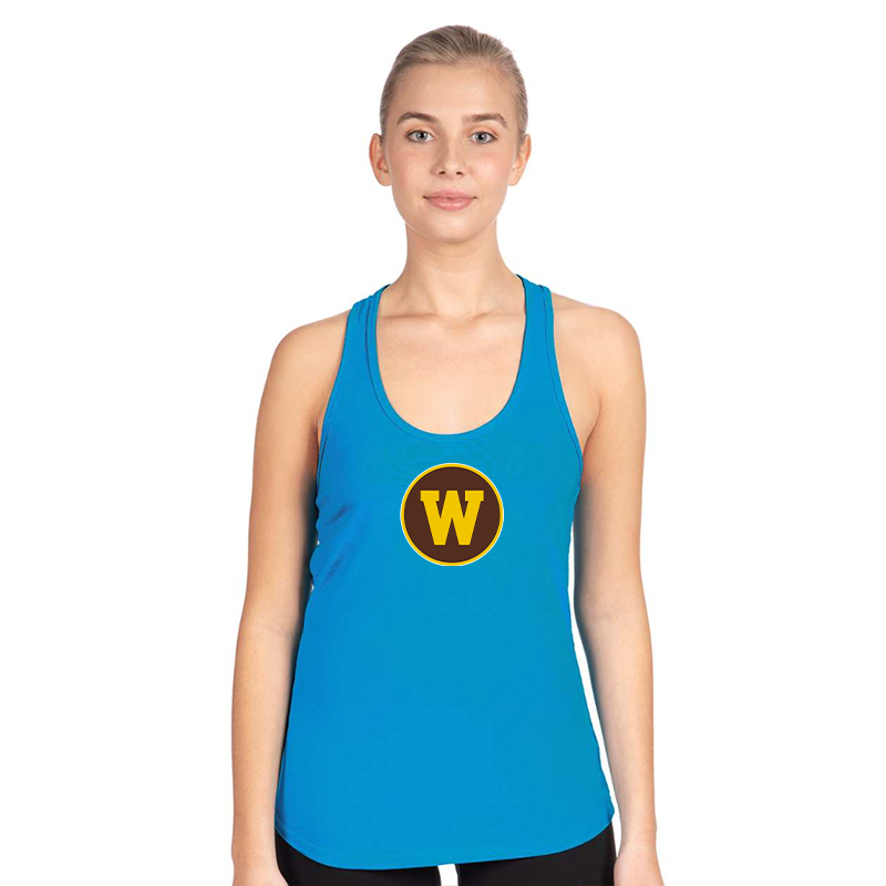 Women's  Western Michigan Broncos Next Level Ideal Racerback Tank